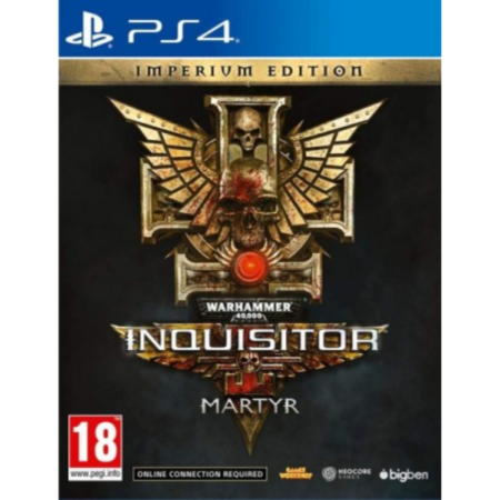 Jeu Vidéo Warhammer 40.000 Inquisitor Martyr Imperium Deluxe Edition Pour PS4 – PS4WH40KIMPERIUMFRUK Tunisie