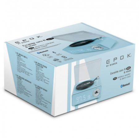 Enceinte rétro Bluetooth EPOK -Bleu- BTTDMINIBL Tunisie