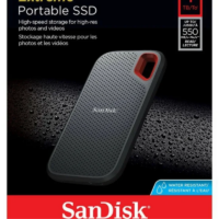 Disque Dur Ssd Externe Sandisk Extreme 1to – Noir -SDSSDE61-1T00-G25 Tunisie