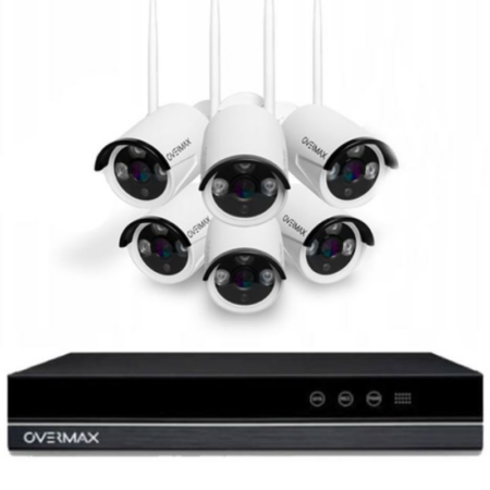 Kit De Surveillance Overmax Camspot Nvr 4.0 + 2single Nvr + 6 Caméras Tunisie