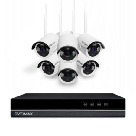 Kit De Surveillance Overmax Camspot Nvr 4.0 + 2single Nvr + 6 Caméras Tunisie