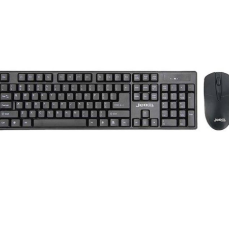 Ensemble Clavier Et Souris Sans Fil Jedel Ws732 – Noir Tunisie