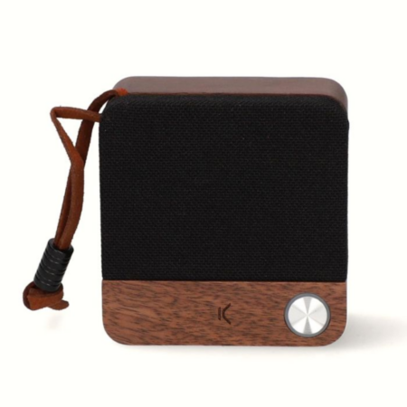 Haut parleur Enceinte nomade éco-friendly bois KSIX – Marron – BLUESECOM01 Tunisie