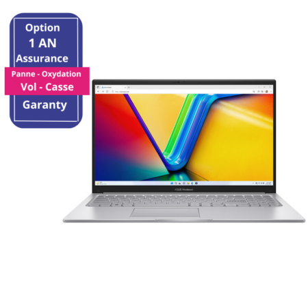 PC Portable Asus Vivobook 15 X1504VA i3-1315U 8Go 512Go SSD – Silver – X1504VA-NJ814W Tunisie