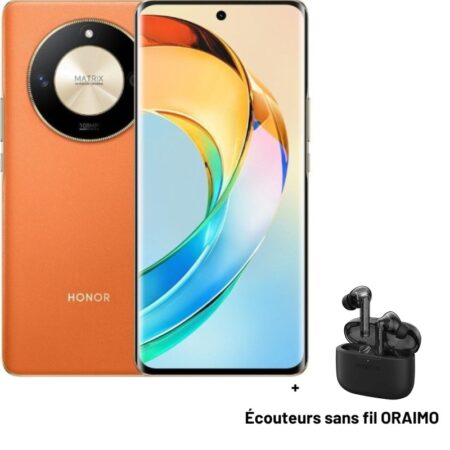 Smartphone Honor X9B 12 Go 256 Go 5G – Orange Tunisie