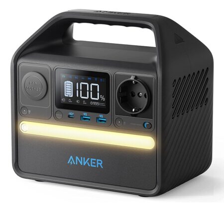 Station électrique Portable Anker 521 PowerHouse  256Wh 200W – Noir – A1720311 Tunisie