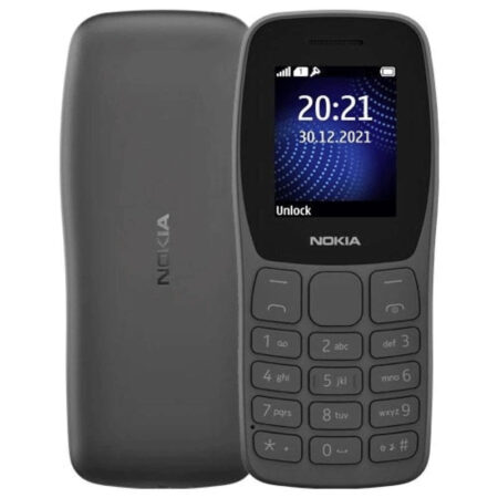 Téléphone Portable Nokia 105 – Noir Tunisie