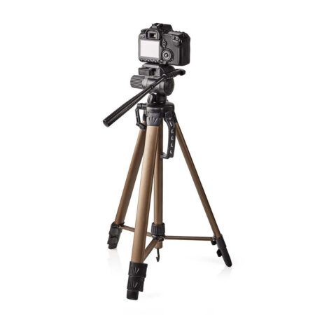 Trépied Pour Appareils Photos Nedis 3.5 Kg 161 CM Noir & Bronze – TPOD2300BZ Tunisie