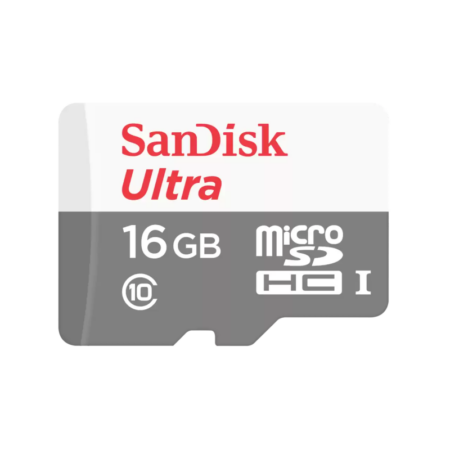 Carte Mémoire Sandisk Ultra Android Microsdhc 16 Go – SDSQUNS-016G-GN3M Tunisie