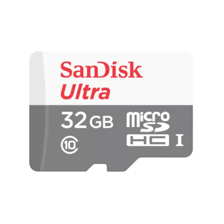 Carte Mémoire Sandisk Ultra Microsdxc Uhs-i 32 Go – SDSQUNR-032G-GN3M Tunisie