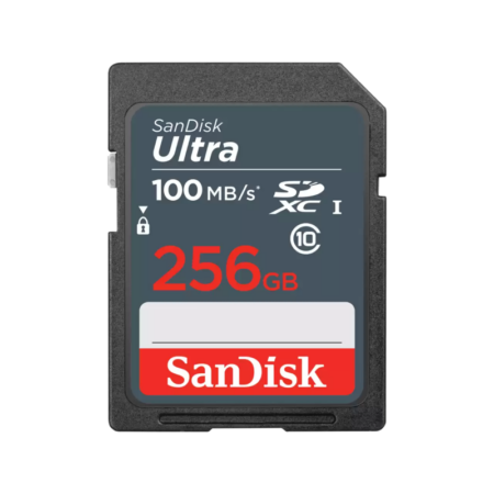 Carte Mémoire Sandisk Ultra Sdhc 256 Go Class 10 – SDSDUNR-256G-GN3IN Tunisie