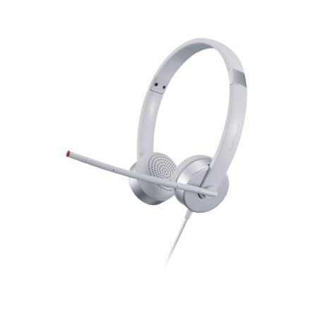 Casque Filaire Stéréo Lenovo Analogique 100 – Blanc – GXD1E71386 Tunisie