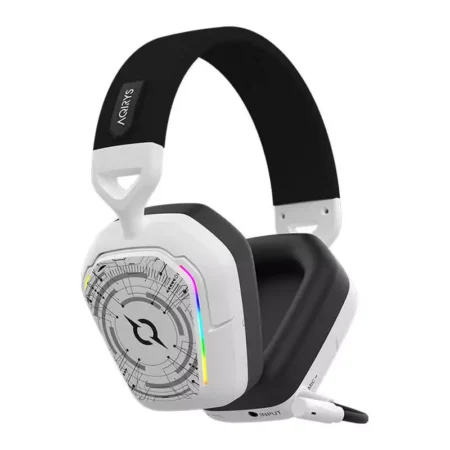 Casque Gamer Sans Fil Aqirys Alnair  -Blanc Tunisie