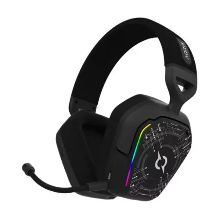 Casque Gamer Sans Fil Aqirys Alnair – Noir Tunisie