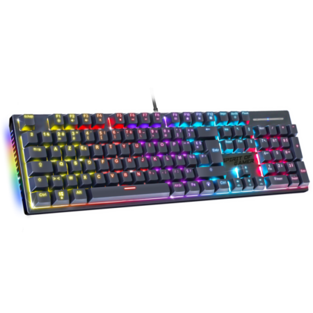 Clavier Sans Fil Mécanique Spirit of Gamer XPERT K250 RGB Switch Rouge – Noir – CLA-XK250BK Tunisie