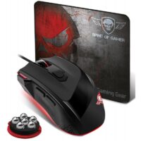 Pack Souris + Tapis Spirit of Gamer Pro-M3 – Rouge -S-PM3 Tunisie