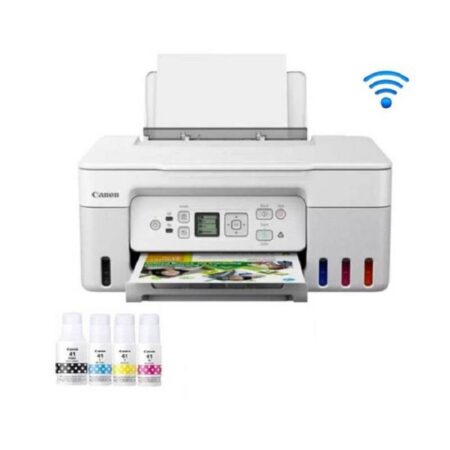 Imprimante A Réservoir Intégré Canon Pixma G3470 3en1 Wifi Couleur – Blanc – G-3470W Tunisie