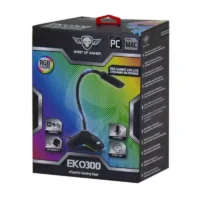 Microphone Spirit of gamer Eko EKO300 LED RGB Flexible -Noir -MIC-EKO300 Tunisie