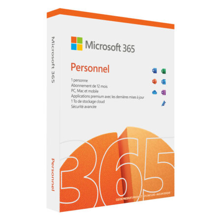 Microsoft 365 Personnel Esd 1an 1 Utilisateur Licence Digitale – QQ2-00007 Tunisie