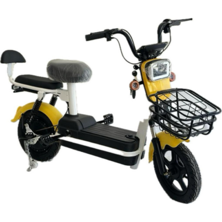 Scooter Electrique WOLF moto – Jaune – HERO Tunisie