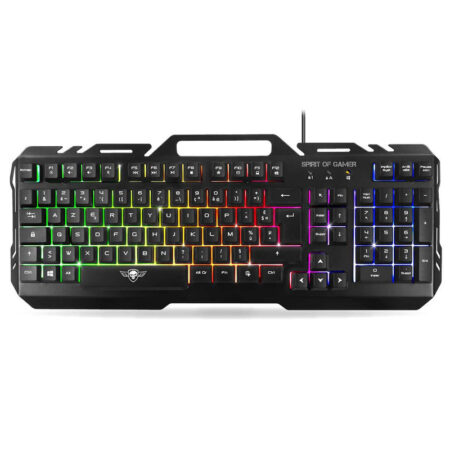 Pack Gaming 3 en 1 Spirit Of Gamer  Clavier + Souris + Tapis – Noir – CLS-PMK5 Tunisie