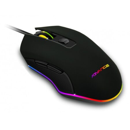 Souris Gaming Advance Gta210 Led Rainbow – Noir –  S-GTA210 Tunisie