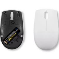 Souris Sans Fil Lenovo 300 – Blanc  – GY51L15677 Tunisie