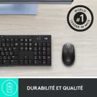 Souris Sans Fil Logitech M190 -Noir Charbon -910-005905 Tunisie