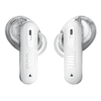 Écouteurs Sans fil JBL Earbuds Tune Beam 2  – Ghost Edition Blanc  – 01651 Tunisie