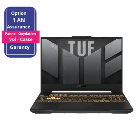 Pc Portable Gamer Asus Tuf gaming F17 TUF707ZC4 I5 12ème 8Go 512Go SSD RTX 3050 4G – Noir -TUF707ZC4-HX112W Tunisie