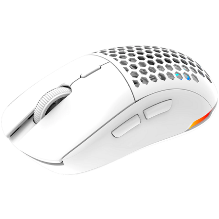 Souris Gamer AQIRYS T.G.A ALPHA Double Mode RGB – 19000 dpi – Blanc Tunisie