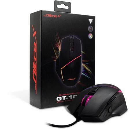 Souris Gamer Nitrox GT-100 Noir Tunisie