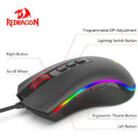 Souris Gamer Redragon Cobra M711-FPS – Noir Tunisie