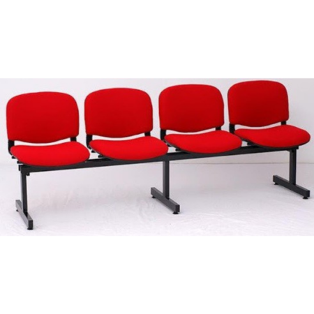 Banquette Iso 4 Places Skai Sotufab – Rouge – CHB0019RG Tunisie