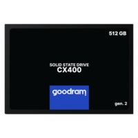 Disque Dur Interne Goodram Cx400 Gen 2 512gb Sata Iii 2.5 Retail – SSDPR-CX400-512-G2 Tunisie