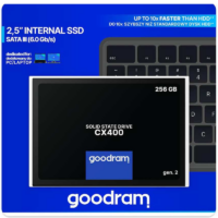 Disque Dur Goodram Cx400 Gen2 256gb Sataiii 2.5retail -ssdpr-cx400-256-g2 Tunisie