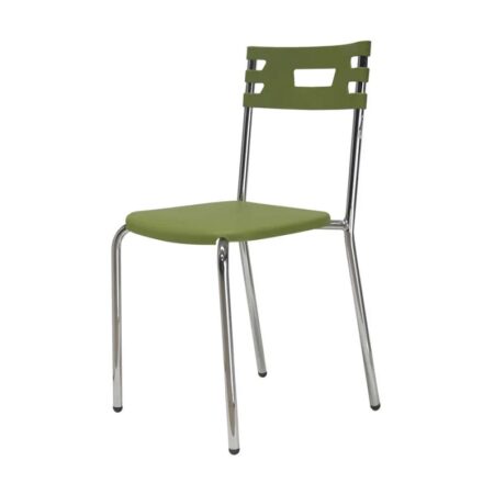 Chaise Chromé City – Vert Olive – CHC0040VR Tunisie