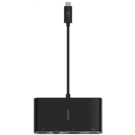 Adaptateur Station D’accueil Multimédia Belkin Usb Type C – Noir -Avc005btbk Tunisie