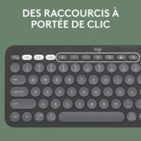 Clavier Sans Fil LOGITECH K380 – Graphite – 920-011803 Tunisie