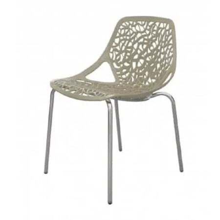 Chaise Chromé Confort – Grège – CHC0046TP Tunisie