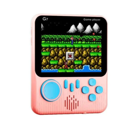 Console De Jeu Portable Slim G7 – Rose Tunisie