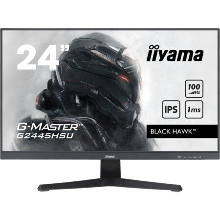 Écran Gaming Iiyama G-master G2445hsu-b1 24″ Ips Full Hd 100 Hz – Noir – G2445HSU-B1 Tunisie