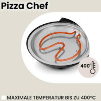 Machine à Pizza Chef Zeegma Pizza Chef 1200 W Noir Tunisie