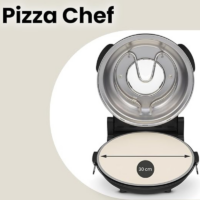 Machine à Pizza Chef Zeegma Pizza Chef 1200 W Noir Tunisie