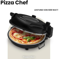 Machine à Pizza Chef Zeegma Pizza Chef 1200 W Noir Tunisie