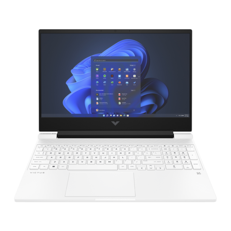 Pc Portable Gamer Hp Victus 15-fb0037nk Ryzen 5 8Go 512Go RTX 3050- Blanc – 9U1B8EA  9U1B8EA Tunisie