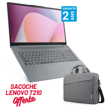 Pc Portable Lenovo Ideapad Slim 3 15ABR8 Amd Ryzen 7 16go 512go Ssd – Gris- 82XM00H6FG Tunisie