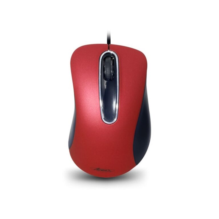 Souris Optique Filaire Advance 3D – Rouge – S-3D-RE Tunisie