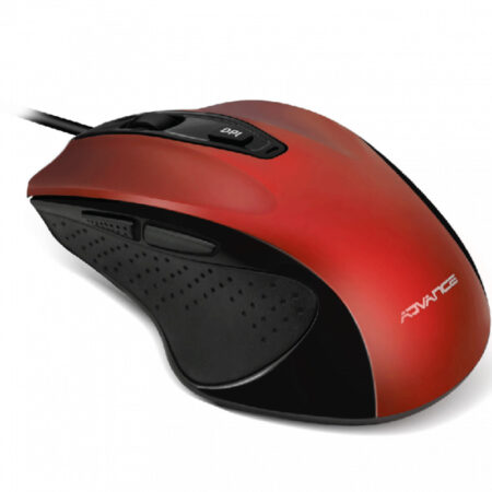 Souris Filaire Advance Shape 6D – Rouge – S-6D-RE Tunisie