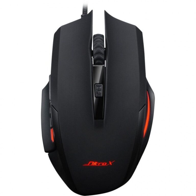 Souris Gamer optique NITROX GX-62 LED RVB – Noir Tunisie